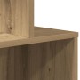Mesita de noche madera de ingeniería roble artisian 35x35x55 cm