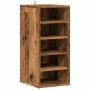 Mueble zapatero madera de ingeniería envejecida 32x35x70 cm by , Shoe racks and shoe organizers - Ref: Foro24-856710, Price: ...