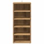 Mueble zapatero madera de ingeniería roble artisan 32x35x70 cm