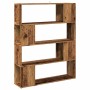 Estantería/divisor de espacios madera envejecida 100x24x124,5cm by , Bookcases and shelves - Ref: Foro24-856744, Price: 71,50...