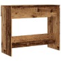 Mesa consola madera contrachapada envejecida 90x36x75 cm by , Side tables - Ref: Foro24-856945, Price: 66,88 €, Discount: %