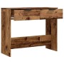 Mesa consola madera contrachapada envejecida 90x36x75 cm by , Side tables - Ref: Foro24-856945, Price: 66,88 €, Discount: %