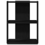 Librería de 3 estantes madera de ingeniería negro 60x30x80 cm de , Librerías y estanterías - Ref: Foro24-860257, Precio: 44,08 €