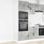 Armarios para horno 2uds Kalmar gris hormigón madera ingeniería von , Küchenschränke - Ref: Foro24-3315045, Preis: 197,63 €, ...