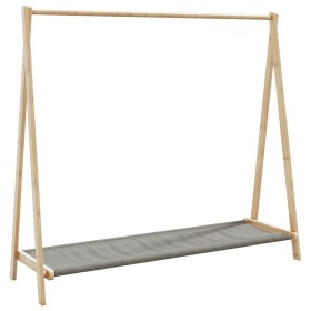Perchero con estantes bambú 106x34x102 cm von , Kommoden-Organizer und Bar-Kleiderbügel - Ref: Foro24-4008906, Preis: 43,23 €...