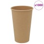 Tazas de café de papel 1000 uds 16oz 400ml marrón von , Einwegbecher - Ref: Foro24-4102797, Preis: 91,68 €, Rabatt: %