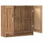 Armario libros madera ingeniería roble artisan 82,5x30,5x80 cm von , Bücherregale und Regale - Ref: Foro24-856147, Preis: 70,...