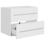 Mueble de lavabo madera de ingeniería blanco 60x38,5x48 cm de vidaXL, Muebles de baño - Ref: Foro24-804692, Precio: 67,00 €, ...