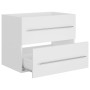 Mueble de lavabo madera de ingeniería blanco 60x38,5x48 cm de vidaXL, Muebles de baño - Ref: Foro24-804692, Precio: 67,00 €, ...