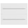 White engineered wood washbasin cabinet 60x38.5x48 cm by vidaXL, Bathroom furniture - Ref: Foro24-804692, Price: 67,00 €, Dis...