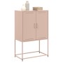 Aparador de acero rosa 68,5x38,5x107 cm by , Sideboards - Ref: Foro24-846507, Price: 81,52 €, Discount: %