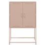 Aparador de acero rosa 68,5x38,5x107 cm by , Sideboards - Ref: Foro24-846507, Price: 81,52 €, Discount: %