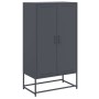 Aparador de acero gris antracita 68,5x38,5x123,5 cm by , Sideboards - Ref: Foro24-846496, Price: 141,64 €, Discount: %