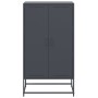 Aparador de acero gris antracita 68,5x38,5x123,5 cm by , Sideboards - Ref: Foro24-846496, Price: 141,64 €, Discount: %