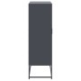 Aparador de acero gris antracita 68,5x38,5x123,5 cm by , Sideboards - Ref: Foro24-846496, Price: 141,64 €, Discount: %