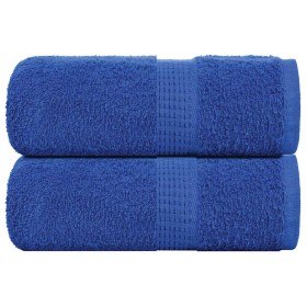 Toallas de Jabón 2 piezas azul 30x30 cm 360 g/m² 100% algodón de , Toallas - Ref: Foro24-136704, Precio: 11,29 €, Descuento: %