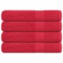 Toallas 4 uds rojo 100x200 cm 360 gsm 100% algodón von , Handtücher - Ref: Foro24-136939, Preis: 57,86 €, Rabatt: %