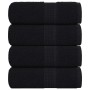 Toallas de jabón 4 uds negro 30x30 cm 360 gsm 100% algodón de , Toallas - Ref: Foro24-136945, Precio: 16,11 €, Descuento: %