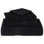 Toallas de jabón 4 uds negro 30x30 cm 360 gsm 100% algodón de , Toallas - Ref: Foro24-136945, Precio: 16,11 €, Descuento: %