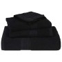 Toallas de baño 10 uds negro 100x150 cm 360 gsm 100% algodón de , Toallas - Ref: Foro24-136958, Precio: 123,00 €, Descuento: %