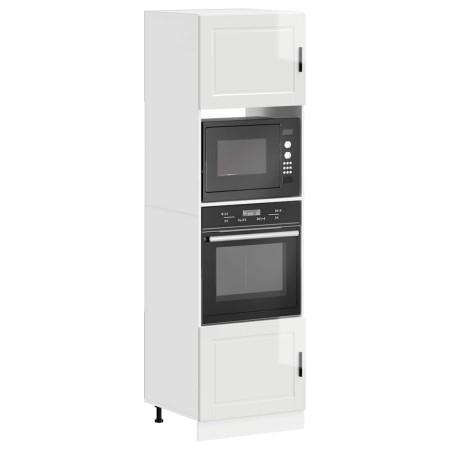 Armarios para horno 2 uds Porto blanco brillante von , Küchenschränke - Ref: Foro24-3315053, Preis: 232,72 €, Rabatt: %