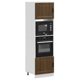 Armarios para horno 2 uds Porto roble marrón madera ingeniería de , Armarios de cocina - Ref: Foro24-3315058, Precio: 200,35 ...