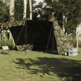 Tienda campaña familiar tipi 6 personas impermeable camuflaje von , Zelte - Ref: Foro24-4009451, Preis: 233,63 €, Rabatt: %