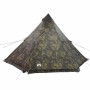 Tienda campaña familiar tipi 6 personas impermeable camuflaje de , Tiendas de campaña - Ref: Foro24-4009451, Precio: 233,55 €