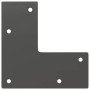 Patas de mesa tipo horquilla 4 uds acero macizo antracita 20 cm by , Table legs - Ref: Foro24-4012434, Price: 42,63 €, Discou...