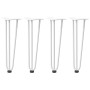 Patas de mesa tipo horquilla 4 uds acero macizo blanco 42 cm von , Tischbeine - Ref: Foro24-4012441, Preis: 50,57 €, Rabatt: %