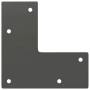 Patas de mesa tipo horquilla 4 uds acero macizo antracita 42 cm by , Table legs - Ref: Foro24-4012422, Price: 46,26 €, Discou...