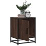 Mesita de noche madera ingeniería roble marrón 40x31x50cm metal von , Nachttische - Ref: Foro24-848717, Preis: 37,97 €, Rabat...