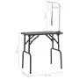Adjustable grooming table for dogs with 1 loop by vidaXL, Pet hygiene products - Ref: Foro24-171066, Price: 96,97 €, Discount: %