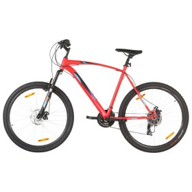 Bicicleta montaña 21 velocidades 29 pulgadas rueda 58 cm rojo