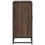 Aparador madera ingeniería y metal marrón roble 68x35x76 cm von , Sideboards - Ref: Foro24-848968, Preis: 78,26 €, Rabatt: %