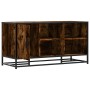 Banco zapatero madera de ingeniería roble ahumado 100x40x53,5cm by , Benches for halls and storage - Ref: Foro24-849216, Pric...
