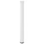 Patas para mesa de centro 4 uds acero blanco 110-112 cm by , Table legs - Ref: Foro24-4012481, Price: 116,46 €, Discount: %