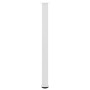 Patas para mesa de centro 4 uds acero blanco 110-112 cm by , Table legs - Ref: Foro24-4012481, Price: 116,46 €, Discount: %