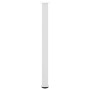Patas para mesa de centro 4 uds acero blanco 110-112 cm by , Table legs - Ref: Foro24-4012481, Price: 116,46 €, Discount: %