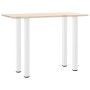 Patas para mesa de centro 4 uds acero blanco 110-112 cm by , Table legs - Ref: Foro24-4012481, Price: 116,46 €, Discount: %