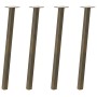Patas para mesa de centro 4 uds acero acero natural 72 cm de , Patas para mesas - Ref: Foro24-4012495, Precio: 57,43 €, Descu...