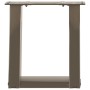 Patas de mesa centro forma U 2uds acero natural 30x(30-31) cm von , Tischbeine - Ref: Foro24-4012739, Preis: 52,77 €, Rabatt: %