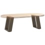 Patas de mesa centro forma U 2uds acero natural 30x(30-31) cm von , Tischbeine - Ref: Foro24-4012739, Preis: 52,77 €, Rabatt: %