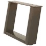 Patas de mesa centro forma U 2uds acero natural 50x(30-31) cm von , Tischbeine - Ref: Foro24-4012747, Preis: 60,75 €, Rabatt: %