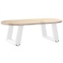 Patas de mesa de centro forma U 2uds acero blanco 50x(30-31) cm de , Patas para mesas - Ref: Foro24-4012745, Precio: 60,72 €,...