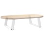 Patas de mesa de centro forma U 2uds acero blanco 70x(30-31) cm by , Table legs - Ref: Foro24-4012753, Price: 71,00 €, Discou...