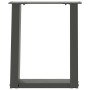 Patas para mesa de centro en forma de U 2 uds antracita acero von , Tischbeine - Ref: Foro24-4012758, Preis: 53,51 €, Rabatt: %