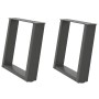 Patas para mesa de centro en forma de U 2 uds antracita acero von , Tischbeine - Ref: Foro24-4012766, Preis: 68,47 €, Rabatt: %
