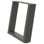 Patas para mesa de centro en forma de U 2 uds antracita acero von , Tischbeine - Ref: Foro24-4012766, Preis: 68,47 €, Rabatt: %