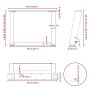 Patas para mesa de centro en forma de U 2 uds antracita acero by , Table legs - Ref: Foro24-4012770, Price: 75,55 €, Discount: %